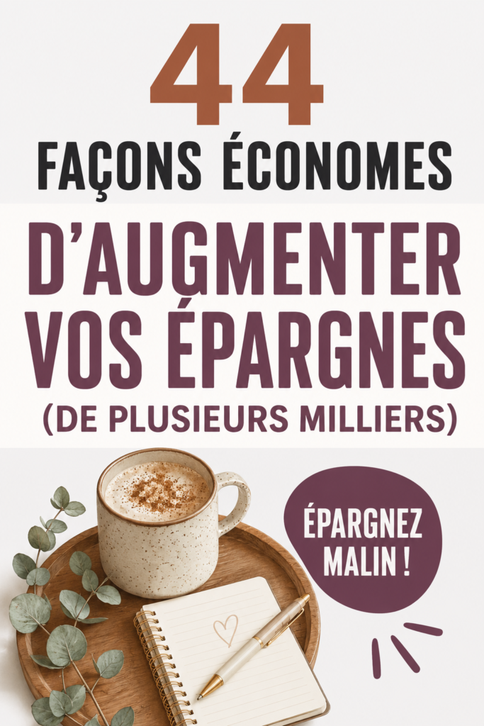 Illustration d'une femme réfléchissant à ses économies avec un carnet et un stylo