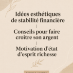 Femme élégante réfléchissant à sa stabilité financière dans un décor chic