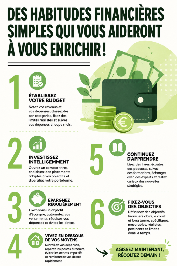 Une femme souriante consultant son budget sur un ordinateur, symbolisant une gestion financière réussie.