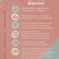 Femme heureuse entourée d'activités gratuites pendant un mois sans dépenses.