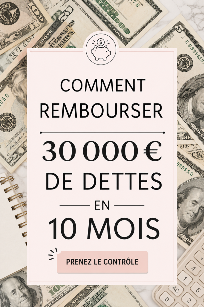 Femme heureuse utilisant un carnet pour gérer ses finances et rembourser ses dettes.