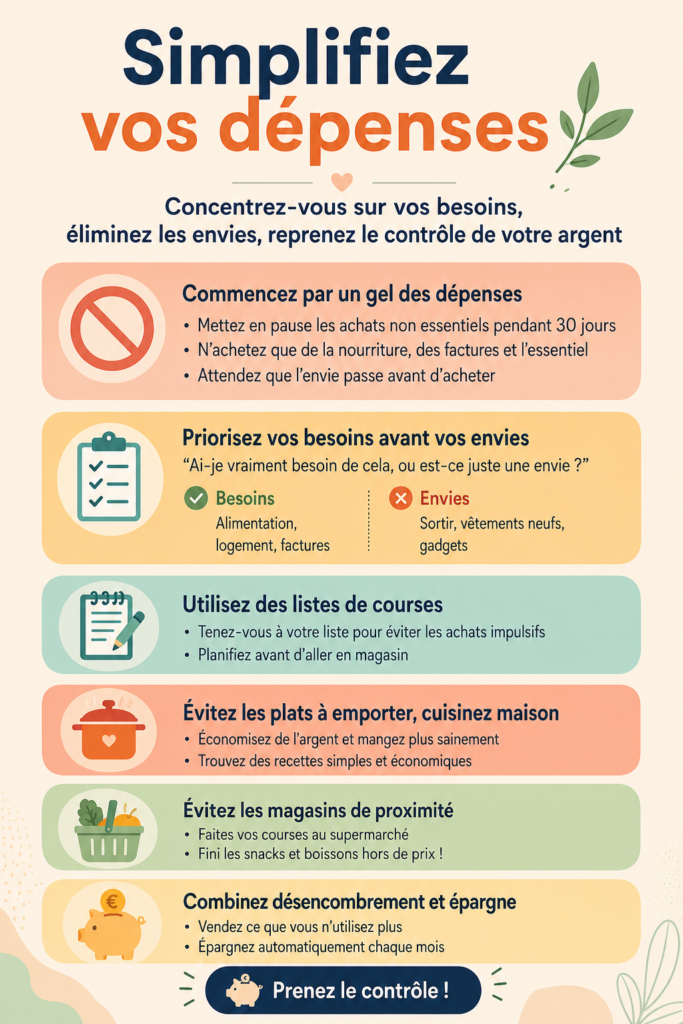 Femme réfléchissant à ses finances avec un carnet et un stylo