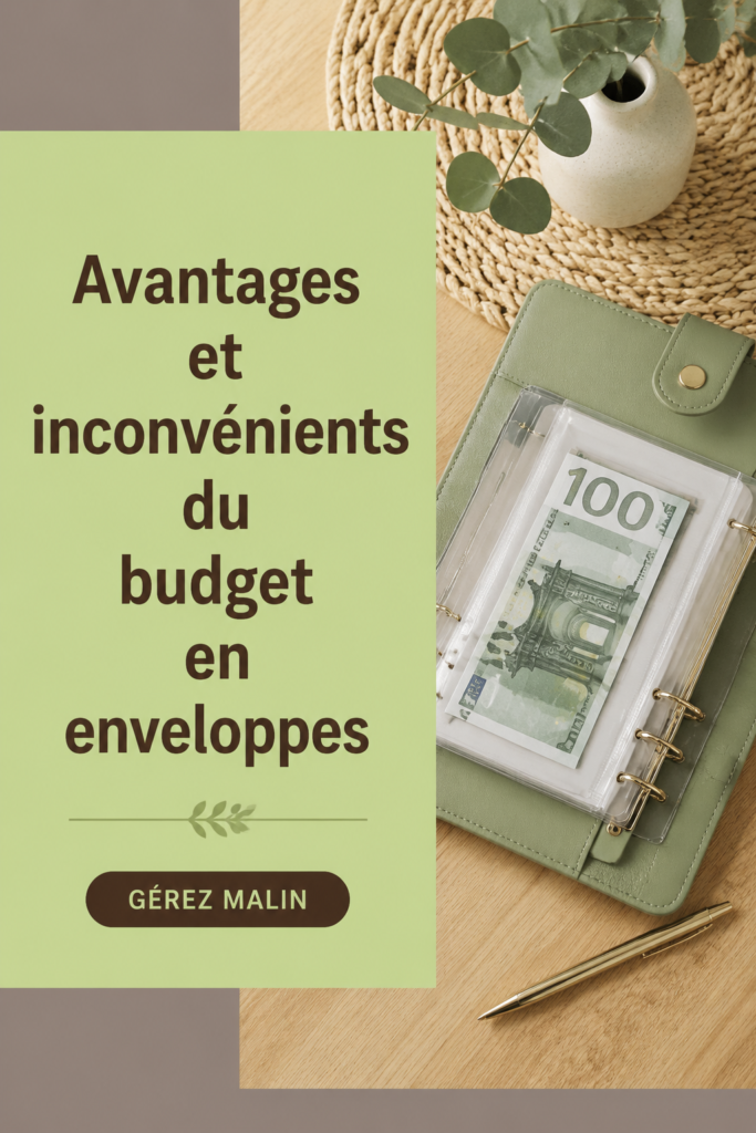 Portrait d'une femme tenant des enveloppes pour gérer ses finances avec le cash stuffing