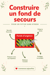 Fonds d'urgence : image d'une tirelire avec des billets de banque