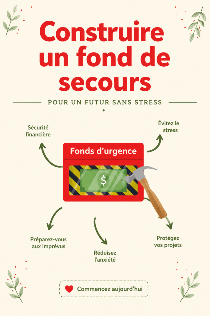 Fonds d'urgence : image d'une tirelire avec des billets de banque
