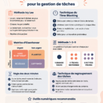 Personne utilisant un outil de gestion des tâches sur un ordinateur