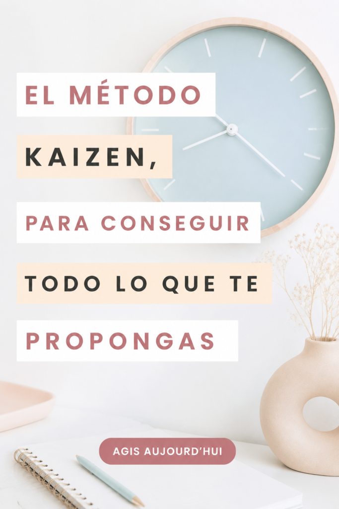 Illustration de la méthode Kaizen pour atteindre des objectifs