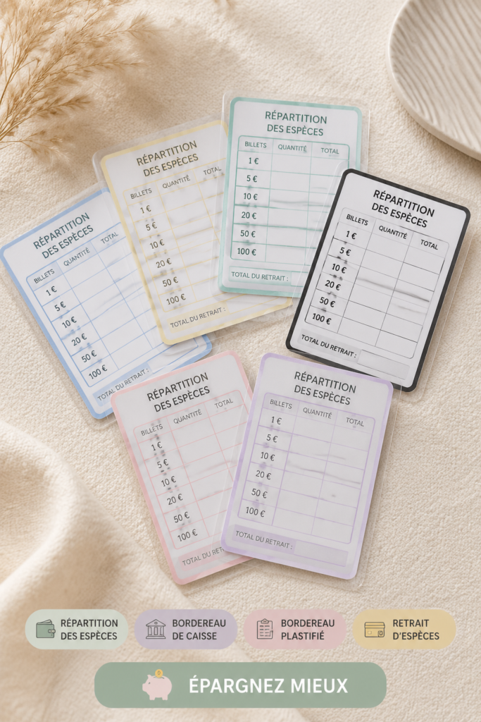 Femme utilisant une application de gestion de budget sur son smartphone.