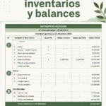 Image d'un livre d'inventaires ouvert avec des notes et des stylos, symbolisant une bonne gestion financière.