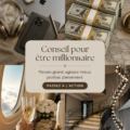 Image inspirante d'une femme analysant ses finances avec un calendrier et un carnet d'épargne.