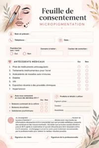 Femme examinant un document de consentement pour améliorer ses finances.