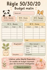Femme utilisant un modèle de budget pour planifier ses finances.