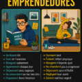 Une femme souriante lisant des citations inspirantes sur ses finances.