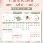 Template de budget mensuel pour la gestion des finances personnelles