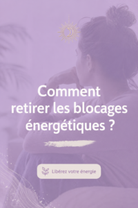 Illustration d'une femme méditant pour lever ses blocages émotionnels.