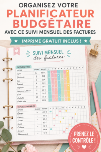 Une femme utilisant un tracker de budget pour organiser ses finances.