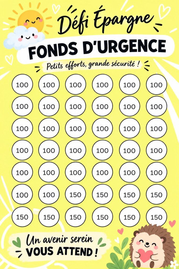 Femme souriante planifiant son défi d'épargne pour atteindre 2000€