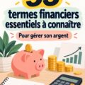 Illustration de femmes en train d'apprendre des termes financiers importants. Mots-clés essentiels pour une gestion efficace.