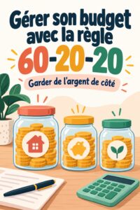 Femme souriante utilisant la méthode 60-20-20 pour gérer son budget