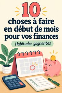 Femme utilisant un calendrier pour gérer son budget mensuel.