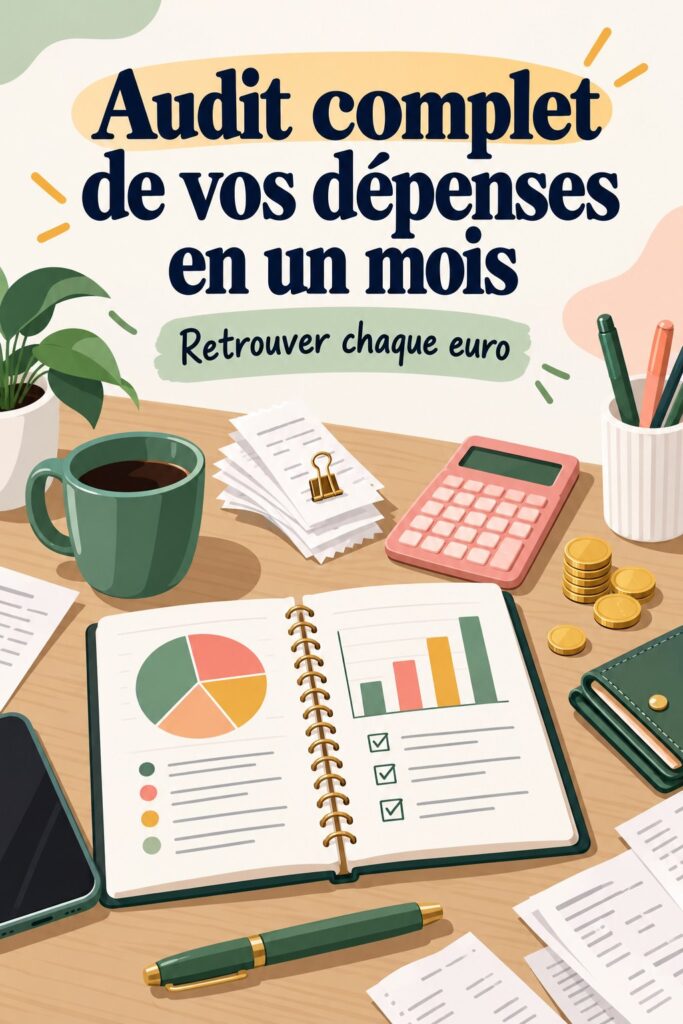 Femme examinant des relevés bancaires pour un audit de ses finances.