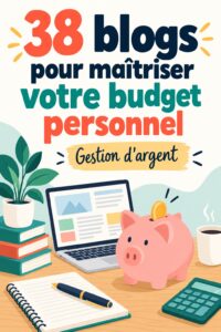 Une femme consultant des blogs de finances personnelles pour améliorer sa gestion financière.