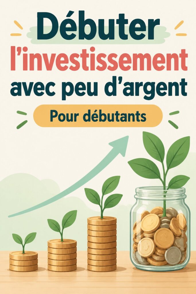 Femme souriante tenant une tirelire, illustrant l'idée d'investir avec peu d'argent.