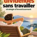 Femme heureuse examinant ses économies et dividendes