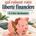 Femme en train de réfléchir à ses finances pour éviter des erreurs financières