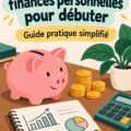 Femme souriante utilisant son ordinateur pour gérer ses finances personnelles.
