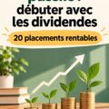 Femme réfléchissant à ses investissements passifs avec des graphiques de dividendes en arrière-plan.